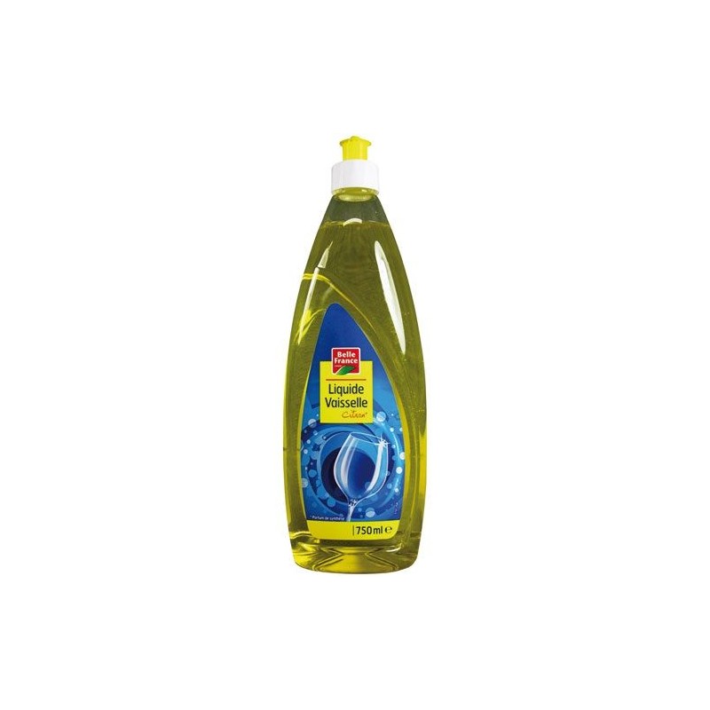 Liquide vaisselle - Citron - 750 ml - BELLE FRANCE - Entretien de la vaisselle - DE-611236