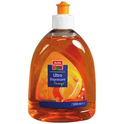 Liquide vaisselle - Orange - 500 ml - BELLE FRANCE - Entretien de la vaisselle - DE-611210