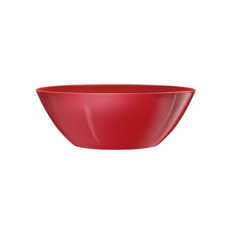 Pot ovale - Brussels Diamond - Rouge brillant - 36 cm - ELHO - Pots ronds - DE-402487