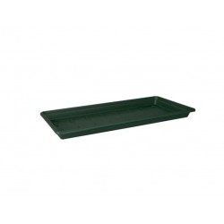 Soucoupe rectangulaire - Green Basics - 55 cm - Vert feuille - ELHO - Soucoupes pot à fleur - DE-404012