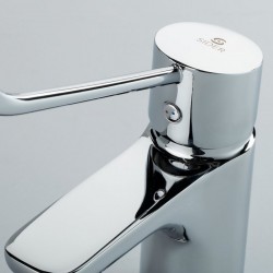 Mitigeur lavabo Serenity - Sans tirette - Manette coudée - SIDER - Robinets / Mitigeurs - SI-268092