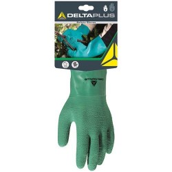 Gants de jardin - Débroussaillage / Epines - Vert - Taille 7 - DELTA PLUS - Gants de jardinage - DE-803536