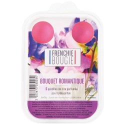 Pastille de cire parfumée x 6 - Bouquet romantique - BOUGIES LA FRANÇAISE - Parfum d'intérieur - DE-461658