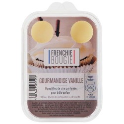 Pastille de cire parfumée x 6 - Gourmandise Vanille - BOUGIES LA FRANÇAISE - Parfum d'intérieur - DE-465642