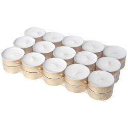 Bougies chauffe plat - 30 pièces - Godet Or - LES ESSENTIELLES - Bougies de table / Accessoires - DE-673905