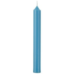 Bougie droite - Bleu Myconos - 200 x 22 mm - BOUGIES LA FRANÇAISE - Bougies de table / Accessoires - DE-459355