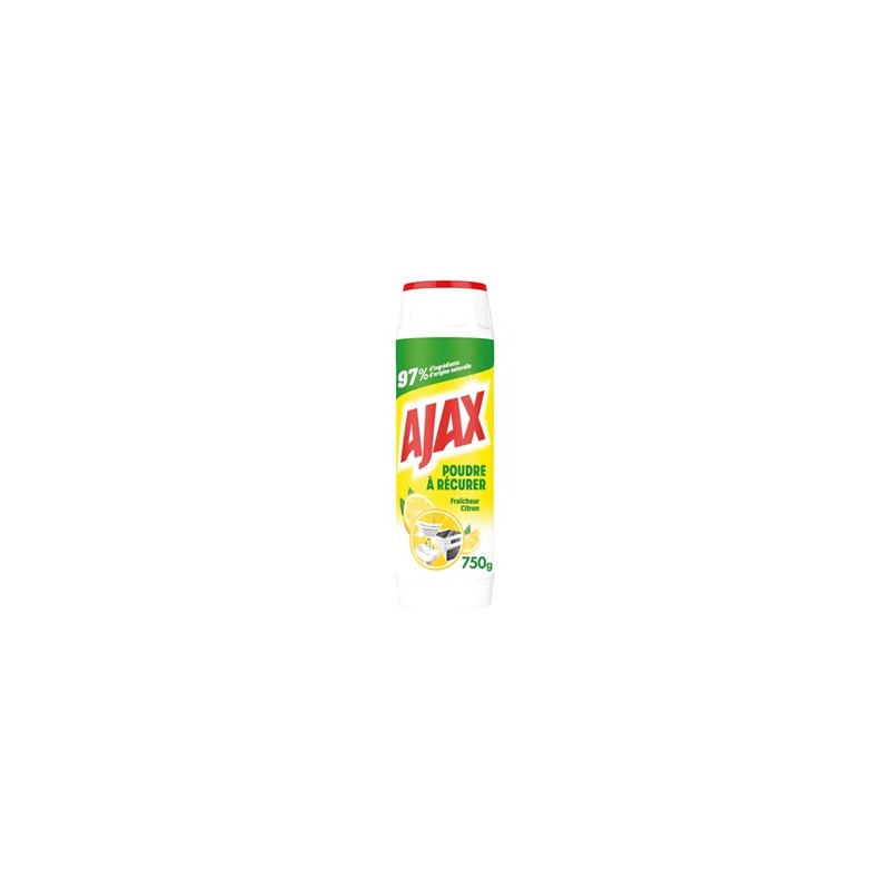 Poudre à  récurer citron - 750 Grs - AJAX - Hygiène de la maison - DE-975079