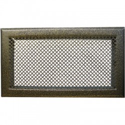 Grille d'aération cheminée - Bronze - 345 x 195 mm - DMO - Grille de cheminée - BR-730896