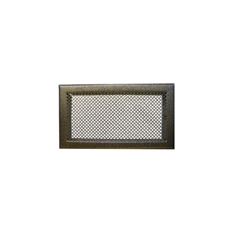 Grille d'aération cheminée - Bronze - 345 x 195 mm - DMO - Grille de cheminée - BR-730896