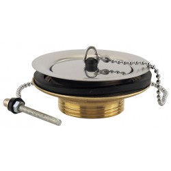 Bonde laiton pour évier grès - ø 60 mm - VALENTIN - Bondes pour évier de cuisine - SI-642040