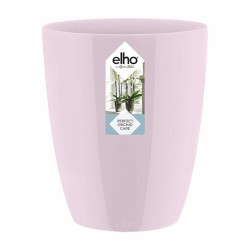 Pot haut spécial orchidée - Brussels - H 12.5 cm - Rose clair - ELHO - Pots ronds - DE-402420