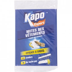 Papier anti-mites imprégné - Mites des vêtements - 1 bande - Insectes volants - BR-494410