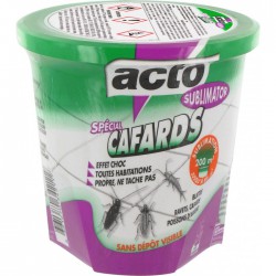 Anti cafards - Appareil à  sublimation - 50 gr - ACTO - Insectes rampants - BR-068049