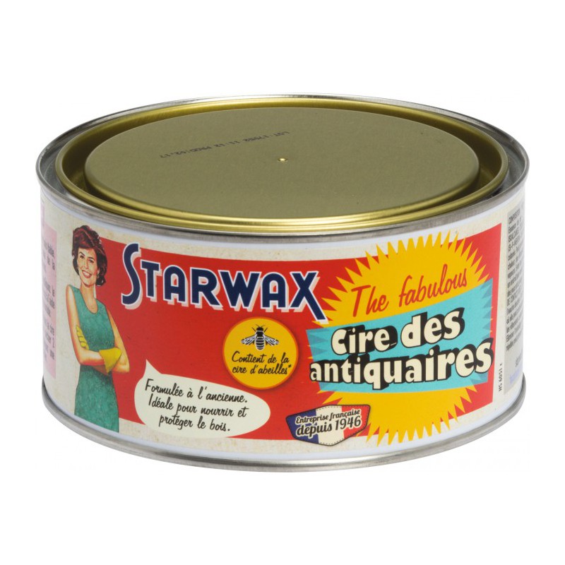 Cire Antiquaire 375ml - THE MIRACULOUS-STARWAX - Entretien du bois - BR-318553 Cire Antiquaire 375ml - THE MIRACULOUS-STARWAX - Entretien du bois - BR-318553