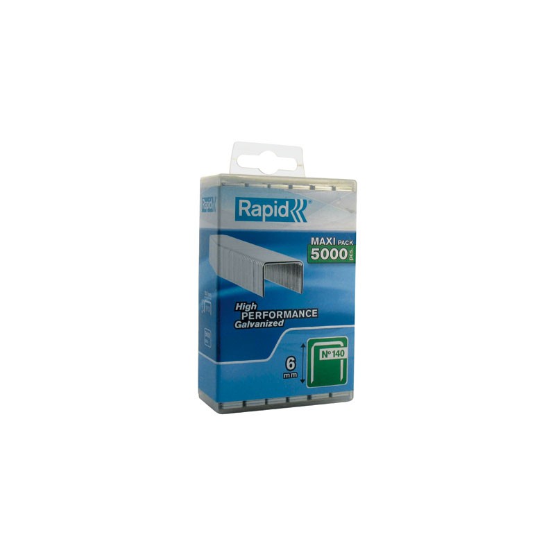 Agrafes Isolation / Assemblage N°140 - ⌀6 mm - Lot de 5000 - RAPID - Agrafes - BR-601436 Agrafes Isolation / Assemblage N°140 - ⌀6 mm - Lot de 5000 - RAPID - Agrafes - BR-601436