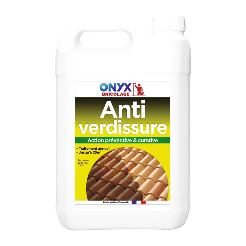 Anti verdissure - Action préventive et curative - 5 L - ONYX -  - BR-739966