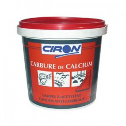 Carbure de Calcium - 1 Kg - Répulsif taupes et rongeurs - CIRON - Taupes - CARBUCA1