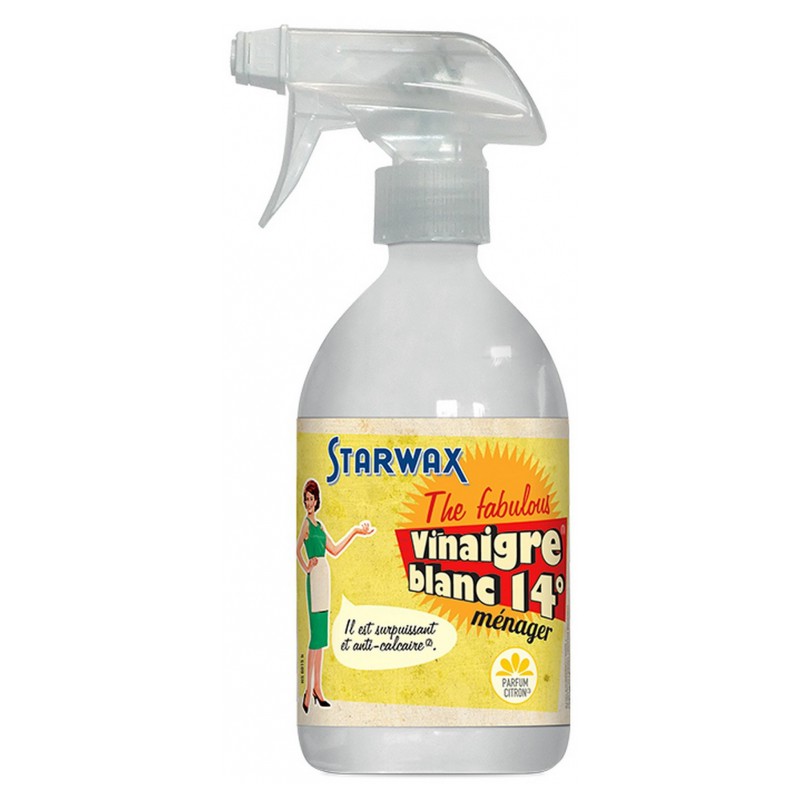 Vinaigre blanc Citron - THE MIRACULOUS - 500 ml - STARWAX - Produits multi-usages - BR-318535 Vinaigre blanc Citron - THE MIRACULOUS - 500 ml - STARWAX - Produits multi-usages - BR-318535