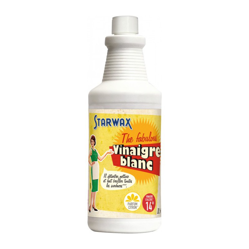 Vinaigre blanc Citron - THE MIRACULOUS - 1L - STARWAX - Produits multi-usages - BR-544943 Vinaigre blanc Citron - THE MIRACULOUS - 1L - STARWAX - Produits multi-usages - BR-544943