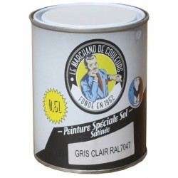 Peinture Spécial Sol - Satinée - Gris clair - 0.5 L - ONIP - Peintures - MC70198