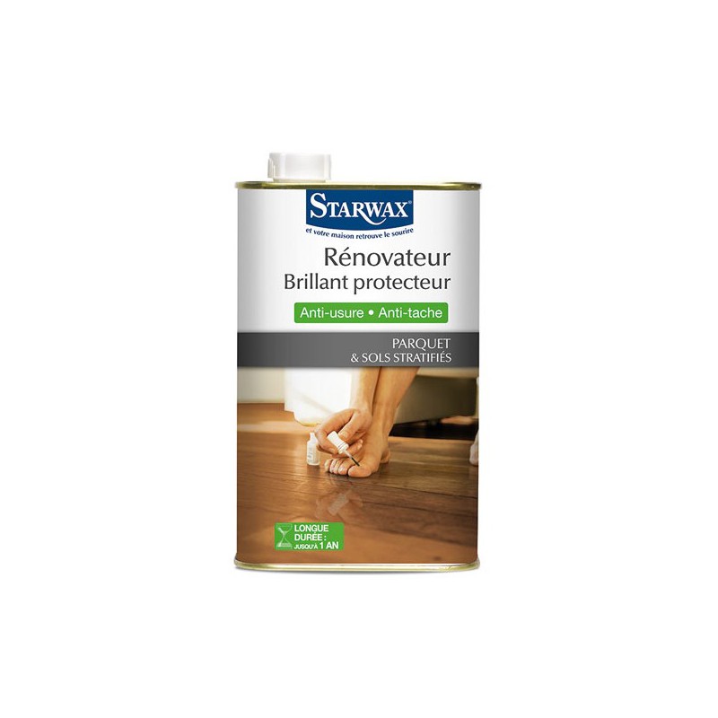 Rénovateur longue durée - Parquet et sols stratifiés - STARWAX - Entretien du bois - DE-598490 Rénovateur longue durée - Parquet et sols stratifiés - STARWAX - Entretien du bois - DE-598490