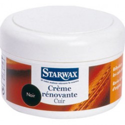 Crème Renovante Cuir Noir 150ml - STARWAX - Entretien du cuir - DE-430165