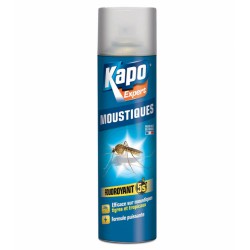 Aérosol Spécail moustiques - Foudroyant - 400 ml - KAPO - Insectes volants - DE-809517