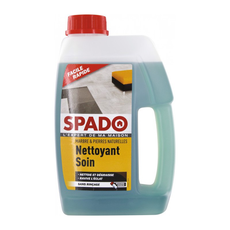 Nettoyant et dégraissant marbre et pierres naturelles - 1 L - SPADO -  - DE-512079