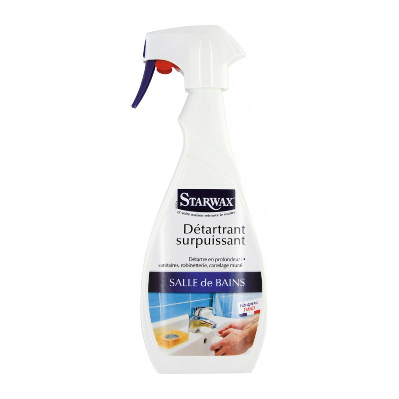 Détartrant surpuissant salle de bains - 500 ml - STARWAX - Entretien salle de bain - BR-012039