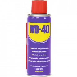 Huile multi-fonctions WD-40 - Aérosol de 200 ml - Solvant / Graisse - BR-601101