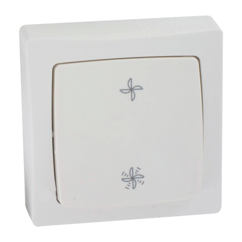 Commande pour VMC Appareillage Saillie - Blanc - LEGRAND - Appareillage : Commandes / interrupteurs... - BR-234155 Commande pour VMC Appareillage Saillie - Blanc - LEGRAND - Appareillage : Commandes / interrupteurs... - BR-234155