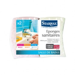 Éponges Sanitaires x2 STARWAX - Éponge - BR-212541