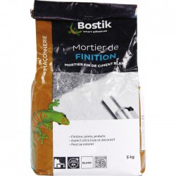 Mortier de finition - Gris - 5 Kgs - BOSTIK - Mortier - BR-700157