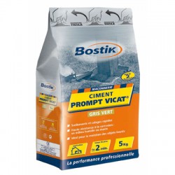 Ciment Prompt Vicat - Sac de 5 Kgs - BOSTIK - Ciment et Plâtre - BR-700154