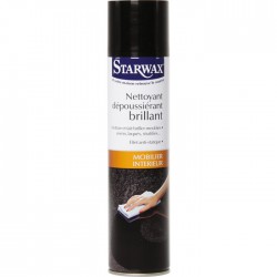 Nettoyant dépoussiérant brillant - 400ml - STARWAX - Entretien du bois - BR-032409