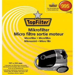 Filtre sortie moteur pour aspirateur - 197 x 255 mm - TOP FILTER - Accessoires Aspirateur - BR-664871