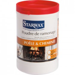 Poudre de ramonage Spécial cheminée - 1Kg - STARWAX - Cheminées / Poêles / Chauffage - BR-012031