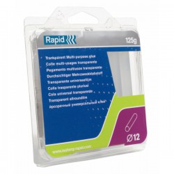 Baton de colle à  usage standard pour pistolet - ⌀ 12 mm - Transparent - RAPID - Pistolet à colle - BR-717770