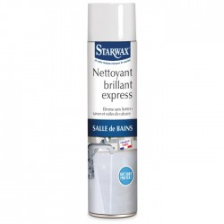 Nettoyant brillant express - Sanitaire - Aérosol 600 ml - STARWAX - Entretien salle de bain - BR-724564