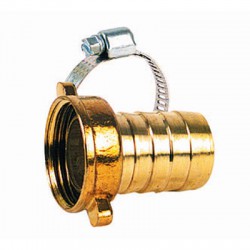 Nez de robinet en laiton + collier - ⌀12 mm - 15 x 21 mm - CAP VERT -  - BR-589118