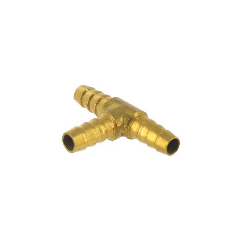 Té de dérivation en laiton - ⌀ 12 mm - CAP VERT -  - BR-588135