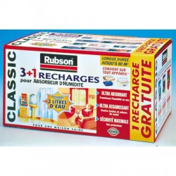 Recharge pour absorbeur d'humidité Classic - 1 Kg - RUBSON - Humidité / moisissures - BR-808903