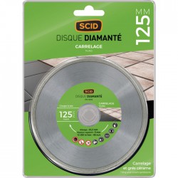 Disque Diamant carreleur - ⌀ 125 mm - SCID - Disque - BR-704197