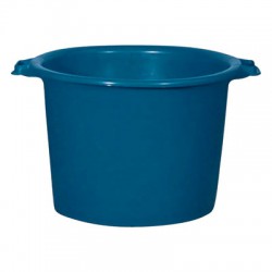 Baquet rond renforcé - Bleu - 55 L - Bassine et seau - BR-500939