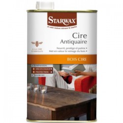 Cire antiquaire liquide chène clair - STARWAX - Entretien du bois - BR-032980