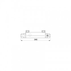 Mitigeur thermostatique pour douche spécial rénovation - "Thermo-Azur" - SIDER - Robinets / Mitigeurs - SI-285610