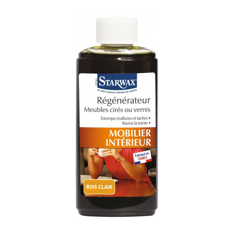Régénérateur bois clair - 200 ml - STARWAX - Entretien du bois - BR-011996