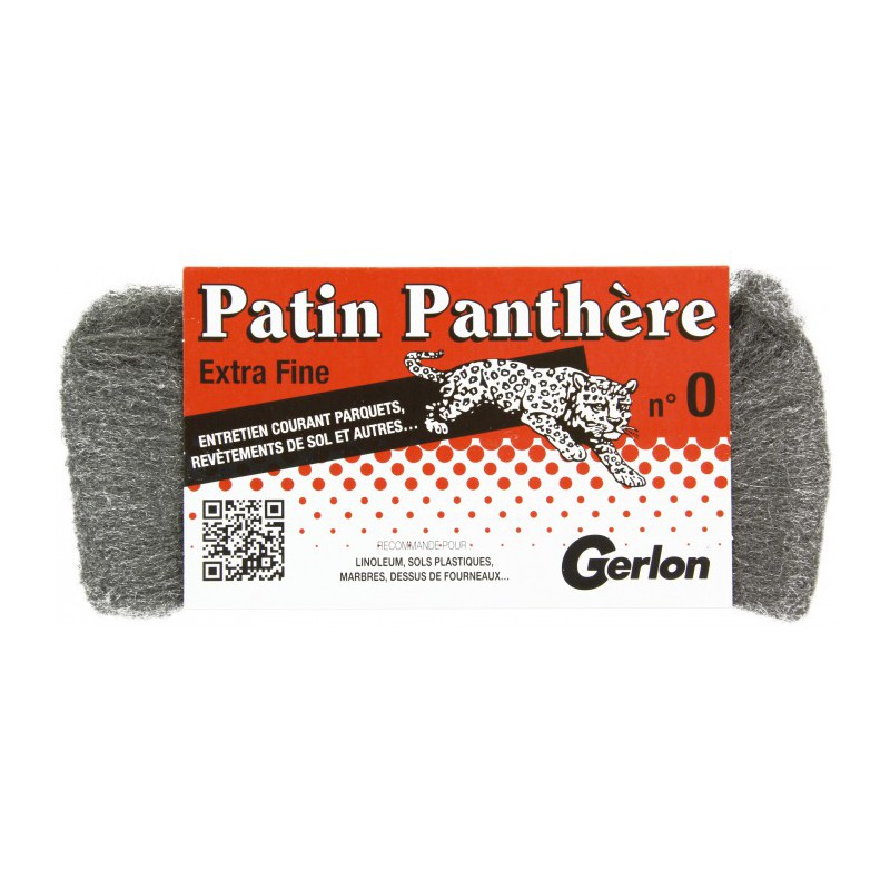 Patin panthère extra fin N°0 - marbre / métaux.. - GERLON - Entretien du bois - BR-012153