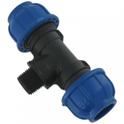 Té de dérivation mâle - ⌀32 mm - CAP VERT - Accueil - BR-540360