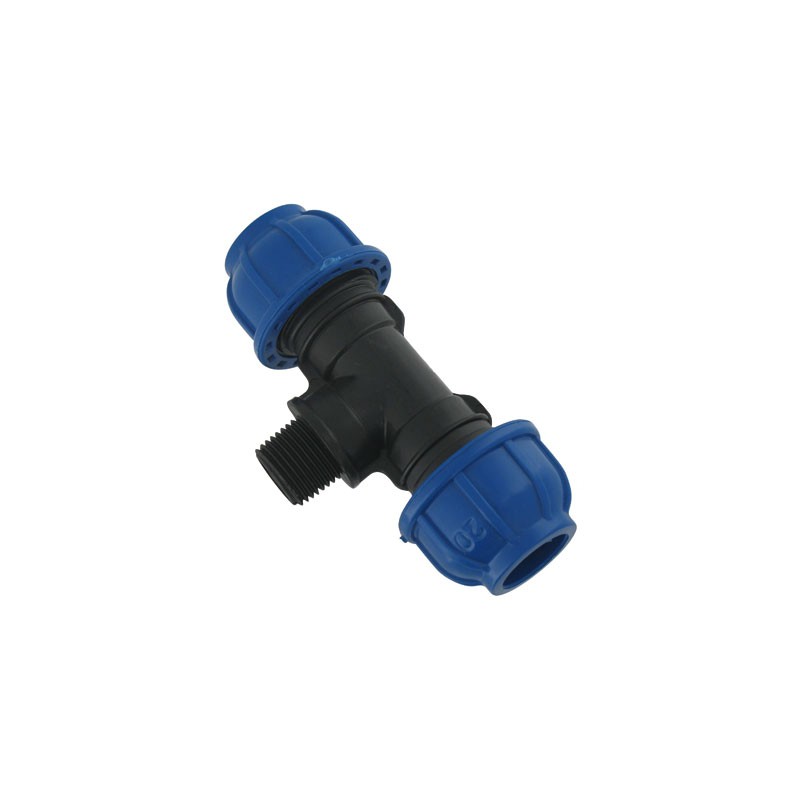 Té de dérivation mâle - ⌀32 mm - CAP VERT - Accueil - BR-540360